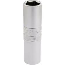 Image of Draper 1/2" Drive Satin Finish Deep Hexagon Socket Metric 16mm