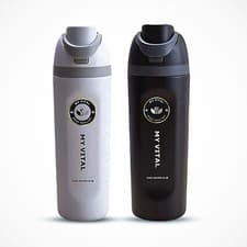Image of Thermos Water Bottle, Freesip,Insulated 32oz