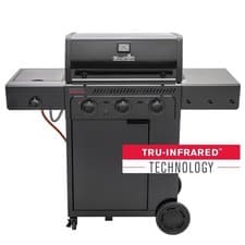 Image of Char-Broil Essential 3G - 3 Burner Gas BBQ Grill - Black 140234