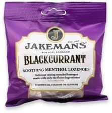Image of Jakemans Blackcurrant Soothing Menthol Lozenges 73g X 1