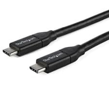 Image of StarTech.com USB C To USB C Cable - 3 ft / 1m - USB-IF Certified - 5A PD - USB 2