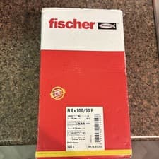 Image of FISCHER PLUG WITH COUNTERSUNK HEAD SET HAMMERFIX N 8 100/60 S BOX OF 50