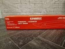 Image of Kennedy Tin Snips Cranked Left Hand 11” Long New #M