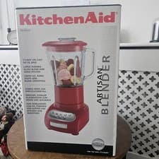 Image of KitchenAid Artisan Blender Red Unused Original Box Excellent Condition