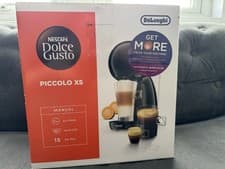 Image of Nescafe Dolce Gusto Piccolo XS Delonghi Black Coffee Machine