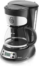 Image of Swan SK13130N Programmable Coffee Maker with Keep Warm Function, LCD Timer, 750M