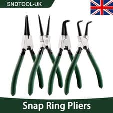 Image of Circlip Pliers Internal External Ring Spring Pliers For Removing and Installing