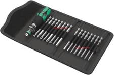 Image of Wera Kraftform Kompakt 60 Bit-Holding Screwdriver & Bit Set 17pc, 05059295001