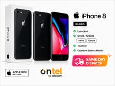 Image of Apple iPhone 8 64GB Colours Unlocked Smartphone Good Battery Health Grade A+++