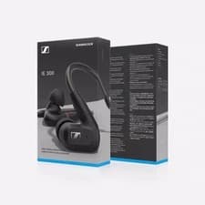 Image of Sennheiser IE 300 In-Ear Headphones Effortless Audiophile Listening - Black New*