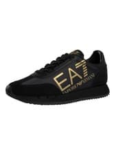 Image of EA7 Men's Big Logo Trainers, Black