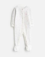 Image of Joules Baby Girl Velour Babygrow Size 3-6 months BNWT