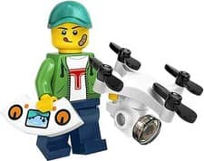 Image of LEGO SERIES 20 MINIFIGURE DRONE GUY 71027