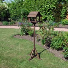 Image of Traditional deluxe pre-treated bird table from natures market tripod base