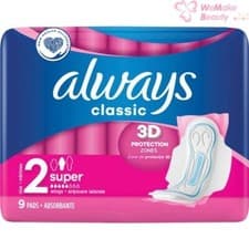Image of ALWAYS CLASSIC 9 PADS -SIZE 2 SUPER