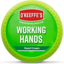 Image of O'Keeffe's Working Hands Hand Cream 96g jar okeeffes for dry cracked hands