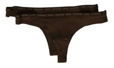 Image of Pack 2 briefs CK CALVIN KLEIN women's thong bipack briefs underpants underwear a