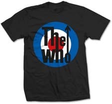 Image of The Who - Who - Classic Target T-shirt - Med Black 1584107804 [New ] Black, M Sh