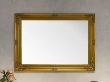Image of Antique Wall Mirror All Sizes Gold Silver Black White Cream Ornate Mirrors