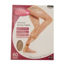 Image of Silky Womens/Ladies Dance Shimmer Stirrup Tights (1 Pair) LW167