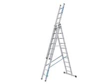 Image of Zarges Skymaster Trade Combination Ladder 3-Part 3 x 14 Rungs W 1.2m ZAR41544