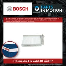 Image of Pollen / Cabin Filter fits RENAULT TWINGO Mk2 1.2 1.6 1.5D 07 to 15 Bosch New