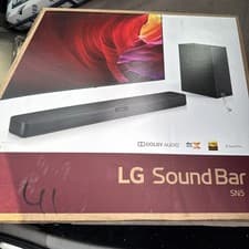 Image of LG SN5, 2.1 Ch, 400W, Soundbar and Wireless Subwoofer with Bluetooth and DTS:X