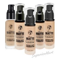 Image of W7 It's a Matte Made in Heaven Foundation 30ml Long Lasting Full Coverage