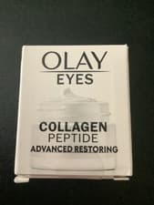 Image of Olay Collagen Peptide Advanced Restoring Eye Cream 15ml FREE P&P