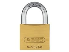 Image of ABUS Mechanical - 55/40mm Brass Padlock Keyed Alike 5401