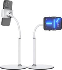 Image of 360° Adjustable Cell Phone Stand Desk Holder Flexible Mount for Smartphones