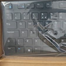 Image of Dell KB212-B Wired USB Keyboard - UK Layout + Wired USB Mouse. BNIB