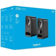 Image of Logitech Z150 Compact Multimedia Stereo Speakers, 3.5mm New Other