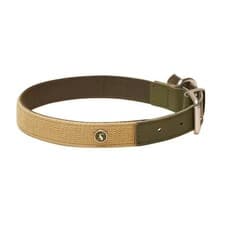 Image of Joules Dog Collar Khaki Large Soft Adjustable Durable Collar