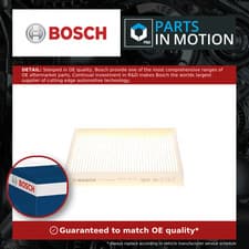 Image of Pollen / Cabin Filter fits VAUXHALL ASTRA J 09 to 20 Bosch J13271190 13271190