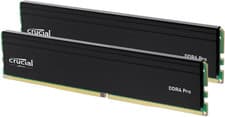 Image of Crucial Pro DDR4 RAM 64GB Kit (2x32GB) 3200MHz, Intel XMP 2.0,
