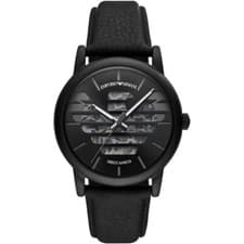 Image of Emporio Armani watch Automatic AR60032 Black Men`s Luigi