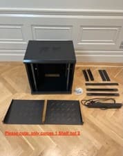 Image of 12U Server Rack Cabinet with over £150 extras! Wall Mounted Network Storage Rack