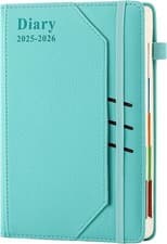 Image of Academic Diary 2025 2026 Page a Day A5,Mid Year Diary 2025/26 Day per Page,Daily