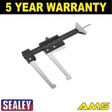 Image of Sealey Brake Disc Caliper with Tyre Tread Depth Gauge 0-56mm VS057