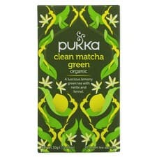 Image of Pukka | Clean Matcha Green - Lemony Green Tea, Dandelion | 20 bags