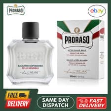 Image of PRORASO Aftershave BALM | SENSITIVE Skin Oatmeal and Green Tea | 100ml White
