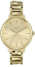 Image of HUGO BOSS WOMENS SIGNATURE WATCH HB1502541 GOLD - WARRANTY - RRP 279.00