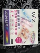Image of Wiz Smart RGBIC LED Strip Light 20m Range, 16 Million Colors, Dynamic Scenes