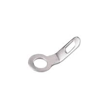 Image of Vogt Verbindungstechnik 45° Soldering Tag Brass 4.3mm Pack Of 100