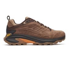 Image of MERRELL - Moab Speed 2 WP - Mens Brown Leather Walking Shoes Trainers - NEW!!!
