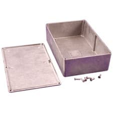 Image of Hammond 1590D Diecast Enclosure Natural (187.5 x 119.5 x 56mm)