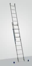 Image of Double Extension Ladder / Trade Pro Aluminium Professional / EN131 / 150 Kg