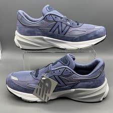 Image of New Balance 990v6 Mens 8.5 Casual Sneakers Purple White Grey Made in USA Shoes