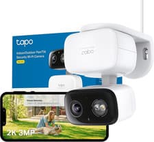Image of Tapo C216 2K 3MP Outdoor Camera 360°Pan/Tilt, IP65 Color Night Vision, Security